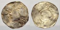 Belgien-Maasgebiet Pfennig Anonyme Prägung 1000-1100. Schön-sehr schön