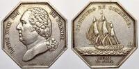 Frankreich AR-Medaille Ludwig XVIII. 1814, 1815-1824. -