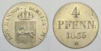 Braunschweig-Calenberg-Hannover 4 Pfennig Wilhelm IV. 1830-1837. -