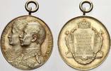 Brandenburg-Preußen Silbermedaille 1906 Wilhelm II. 1888-1918. Mit Trageöse. Vorzüglich-vorzüglich+