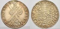 Braunschweig-Calenberg-Hannover Ausbeute 1/4 Taler Johann Friedrich 1665-1679. -