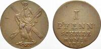 Braunschweig-Calenberg-Hannover Ausbeute Cu Pfennig Georg III. 1760-1820. -