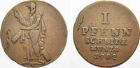 Braunschweig-Calenberg-Hannover Ausbeute Cu Pfennig Georg III. 1760-1820. -