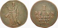 Braunschweig-Calenberg-Hannover Ausbeute Cu Pfennig Georg III. 1760-1820. -