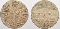 Brandenburg-Preußen 3 Pfennig Friedrich III. 1688-1701. -