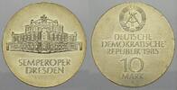 Deutsche Demokratische Republik 10 Mark 1985 Prägefrisch
