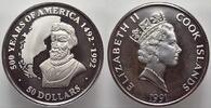 Cook-Inseln 50 Dollars Elizabeth II. seit 1952. -