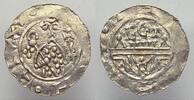 Niederlande-Utrecht, Bistum Pfennig Wilem van Pont 1054-1076. Sehr selten. Kl. Prägeschwäche, vorzüglich mit Prägeglanz