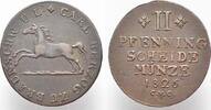 Braunschweig-Wolfenbüttel Cu 2 Pfennige Karl 1815-1830. -