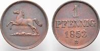 Braunschweig-Wolfenbüttel Cu Pfennig Wilhelm 1831-1884. -