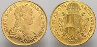 Haus Habsburg 2 Souverain dor (Gold) 1780 IC Maria Theresia 1740-1780. Vorzüglich-Vorzüglich+
