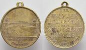 Preußen Bronzemedaille 1895 Wilhelm II. 1888-1918. Mit Originalöse. Sehr schön+
