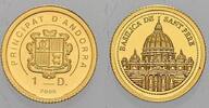 Andorra 1 Diner (Gold) Joan Enric Vives i Sicilia seit 2003. -
