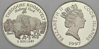 Cook-Inseln 2 Dollars Elizabeth II. seit 1952. -