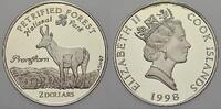 Cook-Inseln 2 Dollars Elizabeth II. seit 1952. -