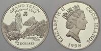 Cook-Inseln 2 Dollars Elizabeth II. seit 1952. -