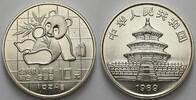 China 10 Yuan (Panda) 1989 Volksrepublik seit 1955. Stempelglanz