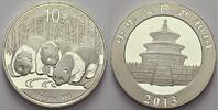 China 10 Yuan (Panda) 2013 Volksrepublik seit 1955. Stempelglanz