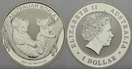Australien 1 Dollar (Koala) 2011 Elizabeth II. seit 1952. Stempelglanz