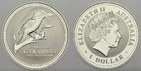Australien 1 Dollar (Kookaburra) 2003 Elizabeth II. seit 1952. Stempelglanz