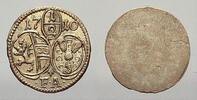 Salzburg, Erzbistum 1/2 Kreuzer (Einseitig) Franz Anton von Harrach 1709-1727. -