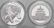 China 10 Yuan (Panda) 2004 Volksrepublik seit 1955. Stempelglanz