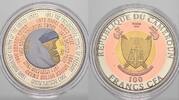 100 Francs 2012 Vereinigte Republik Kamerun seit 1972. Polierte Platte