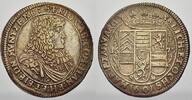 Hanau-Münzenberg 60 Kreuzer (Guldiner) 1675 SM Friedrich Casimir 1641-1685. Attraktives Exemplar. Sehr schön-vorzüglich mit schöner Patina