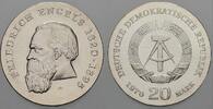 Deutsche Demokratische Republik 20 Mark 1970 Fast Stempelglanz