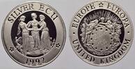 Großbritannien Silver Ecu 1992 Elisabeth II, 1952Heute. Polierte Platte