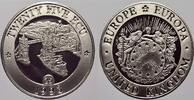 Großbritannien 25 Ecu Elisabeth II, 1952Heute. -
