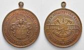 Hannover, Stadt Bronzemedaille 1889 Vorzüglich mit Original-Oese