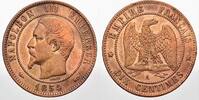 Frankreich 10 Centimes 1854 A Napoleon III. 1852-1870. Fast vorzüglich