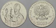 Polen-PRL 1949-1990 10000 Zloty 1987 PRL 1949-1990. Stempelglanz