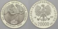 Polen-PRL 1949-1990 20000 Zloty 1989 PRL 1949-1990. Polierte Platte