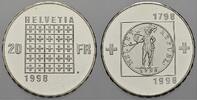 Schweiz-Helvetische Republik 20 Franken 1998 Stempelglanz