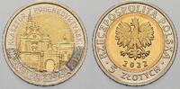 Polen-Republik 1990 bis Heute 5 Zloty (Kloster) 2022 Republik Polen seit 1990. Unzirkuliert