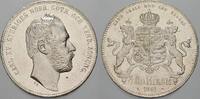 Schweden 4 Riksdaler 1861 Karl XV. 1859-1872. Min. berieben, vorzüglich+