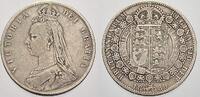 Großbritannien Halfcrown Victoria 1837-1901. -