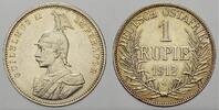 1 Rupie 1912  J Deutsch Ostafrika  Vorzüglich