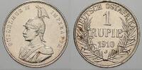 1 Rupie 1911  J Deutsch Ostafrika  Fast vorzüglich-vorzüglich