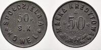 Polen-Republik 1918-1939 50 Groszy Ersatzmünzen der pol. Armee 1925-1939. Vorzüglich