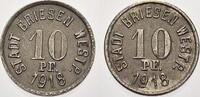 10 Pfennig 1918 Briesen (Westpreußen) Stadt Briesen (Westpreußen) Stadt 1914-1925. Vorzüglich