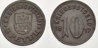 10 Pfennig 1917 Speyer (Rheinpfalz) Stadt 1916-1921. Fast vorzüglich
