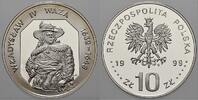 10 Zloty 1999 Polen-Republik 1990 bis Heute Republik Polen seit 1990. Polierte Platte