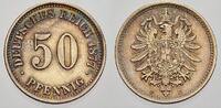 Kleinmünzen 50 Pfennig -