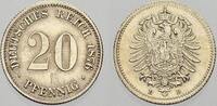 Kleinmünzen 20 Pfennig -