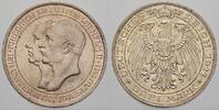 Preußen 3 Mark Wilhelm II. 1888-1918. -