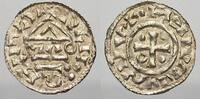 Regensburg, herzogliche Münzstätte Pfennig Heinrich II. der Friedfertige, 2. Regierung 985-995. -