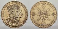 Brandenburg-Preußen Krönungstaler 1 Wilhelm I. 1861-1888. -